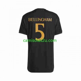 Camisolas de futebol Real Madrid Jude Bellingham 5 Equipamento 3ª 2023/24 Manga Curta